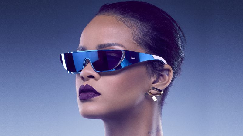 Rihanna, Dior, sunglasses, Jean-Baptiste Mondino, Dior Eyewear (horizontal)