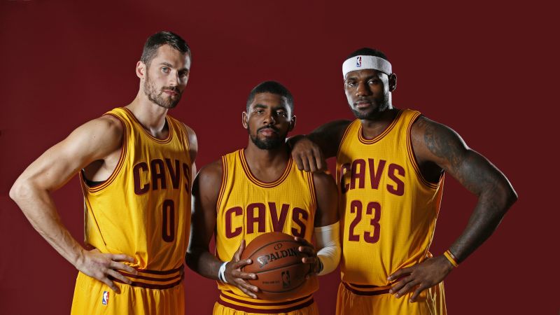 NBA, Kyrie Irving, Kevin Love, cleveland, bascketball (horizontal)