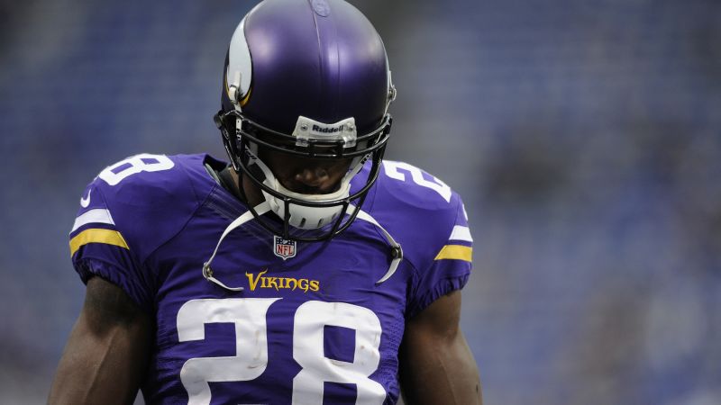 Adrian Peterson, Minnesota Vikings Bar, american football (horizontal)