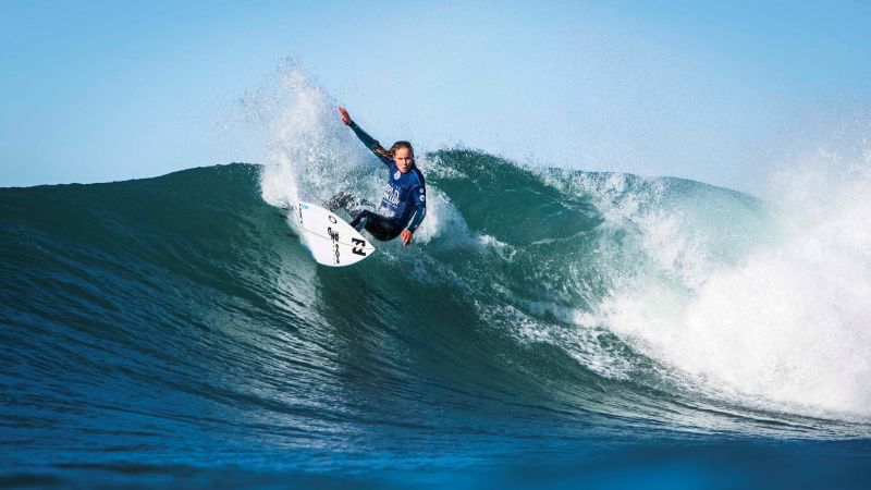 Surfing, girl, sea, underwater (horizontal)