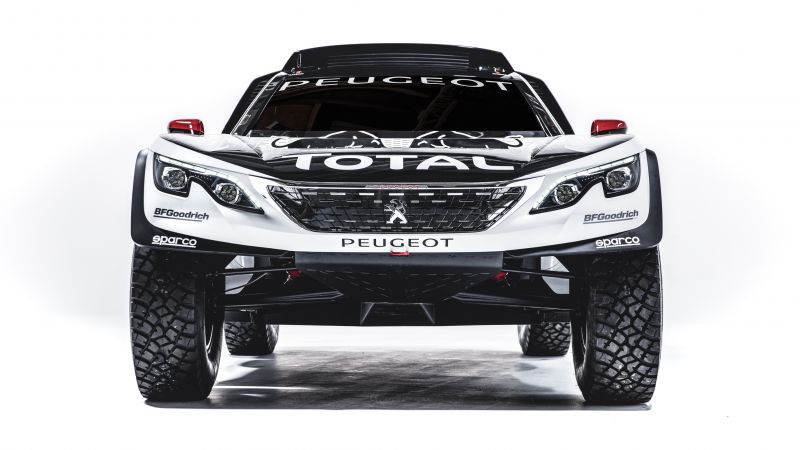 Peugeot 3008 DKR, Paris Auto Show 2016, Dakar challenge, rally (horizontal)