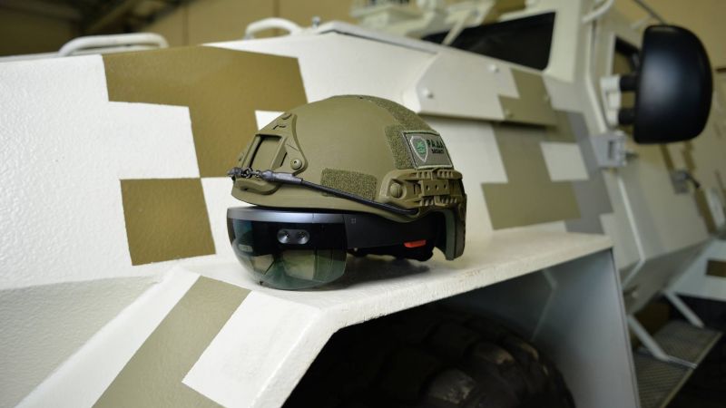 HoloLens, helmet, LimpidArmor, Armed Forces of Ukraine (horizontal)