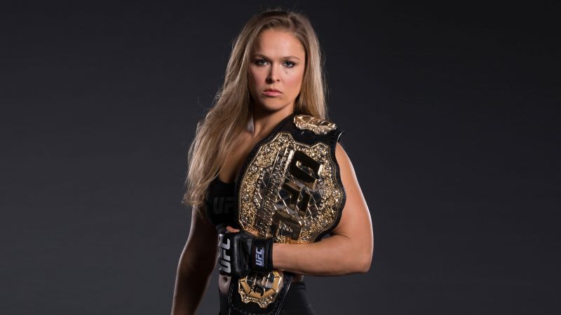 Ronda Rousey, Rowdy, UFC, MMA (horizontal)