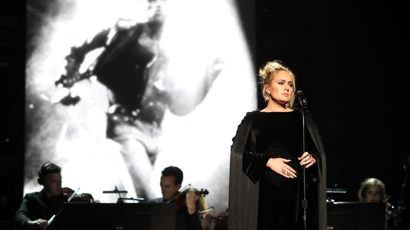 Adele, Grammy 2017, Grammy Awards, winner, dress (horizontal)