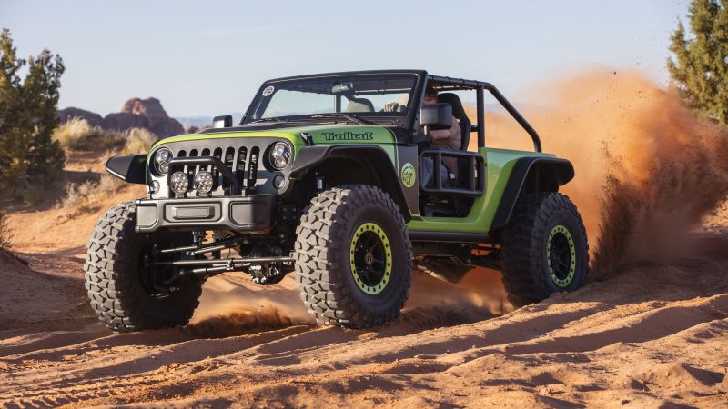 Jeep Wrangler Trailcat, NAIAS 2017, SUV (horizontal)