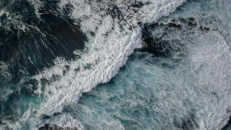 Sea, ocean, waves, 4k, 5k (horizontal)