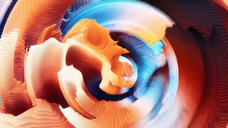 HD, Spirals, abstract (horizontal)