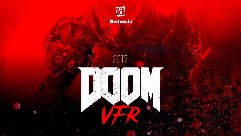 Doom VFR, 4k, VR, E3 2017 (horizontal)