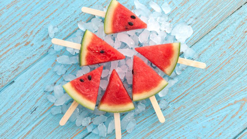 watermelon, ice, delicious, 5k (horizontal)