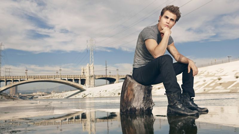 Paul Wesley, photo, 4k (horizontal)