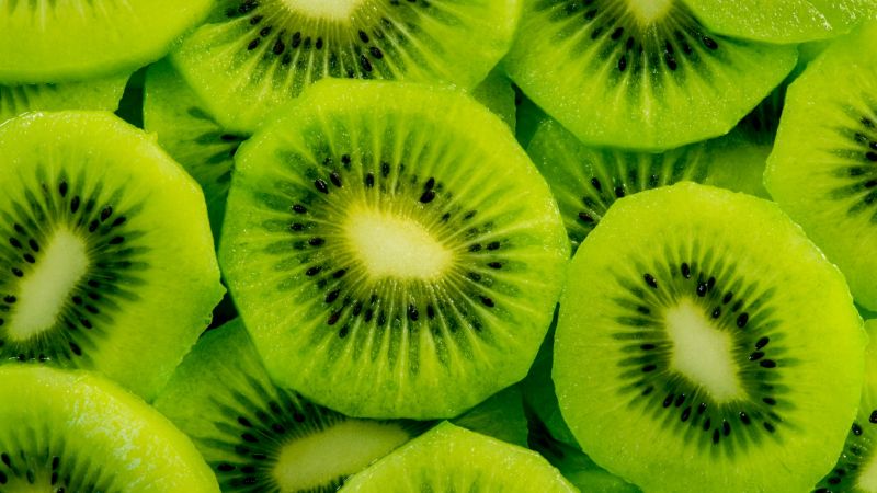 kiwi, fruit, 4k (horizontal)