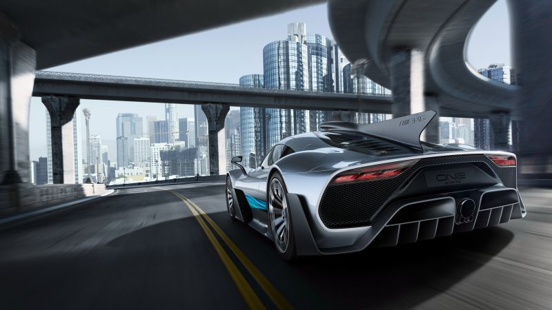 Mercedes-AMG Project One, hypercar, 5k (horizontal)