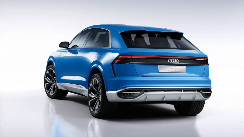 Audi Q8, 2018 Cars, 4k (horizontal)