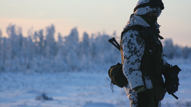 Russian Armed Forces, soldier, Russia, camo, winter, snow (horizontal)