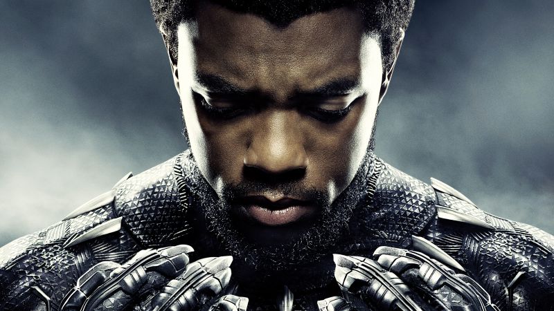 Black Panther, Chadwick Boseman, 8k (horizontal)