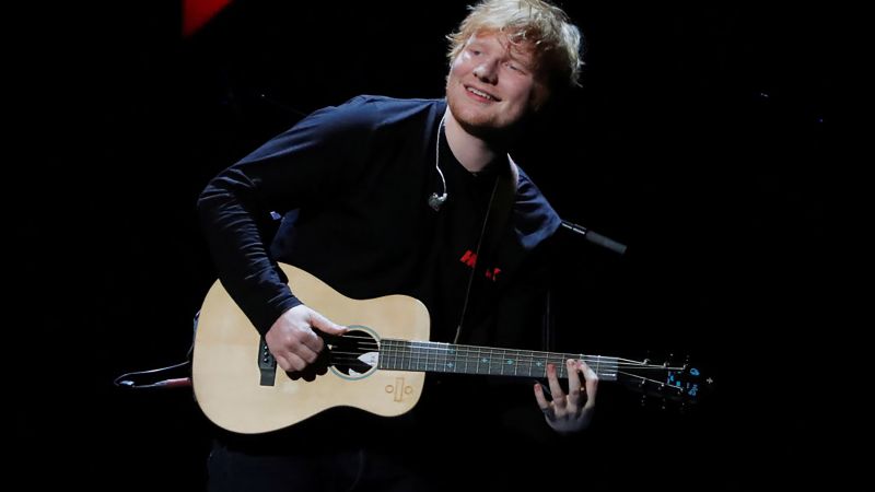 Ed Sheeran, photo, Grammy 2018, 4k (horizontal)