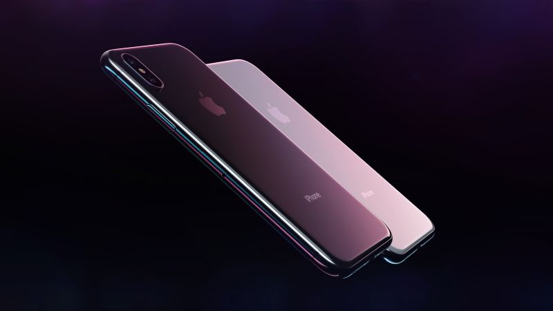 iPhone X, 4k, 3D (horizontal)