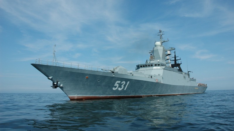 corvette, Soobrazitelnyy, Russian Navy, Steregushchiy class, Smart, warship, Russia, sea (horizontal)