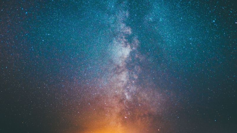 milky way, stars, 4K (horizontal)