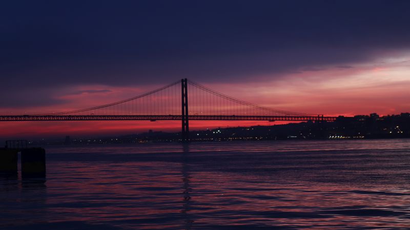 Bridge, Silhouette, 6K (horizontal)