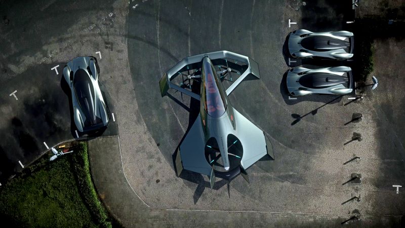 Aston Martin VVC, Flying Taxi, 4K (horizontal)