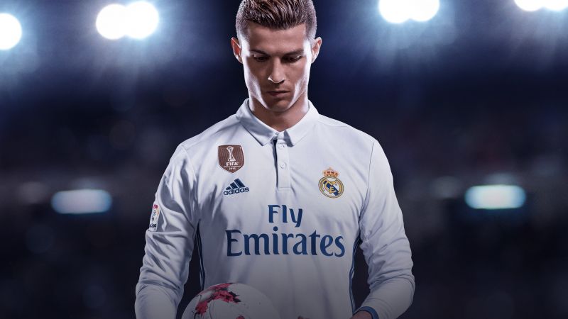 Cristiano Ronaldo, Portugal, Real Madrid, soccer, 4K (horizontal)