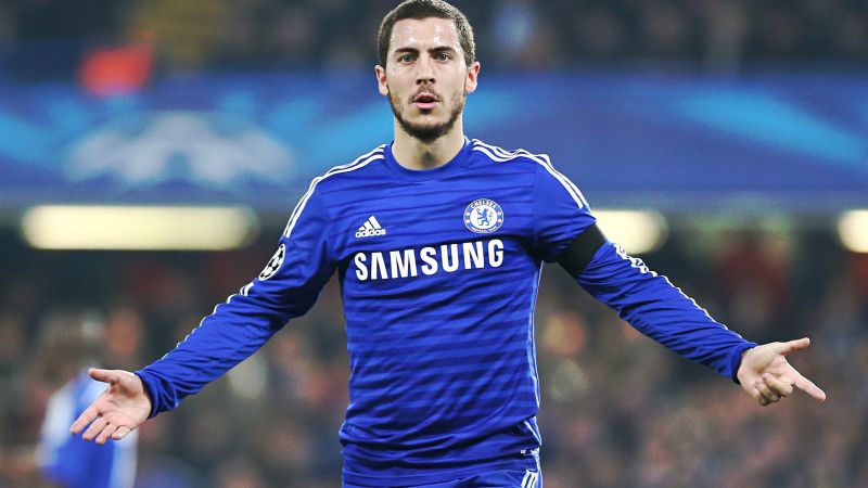 Eden Hazard, Chelsea, soccer, 4K (horizontal)