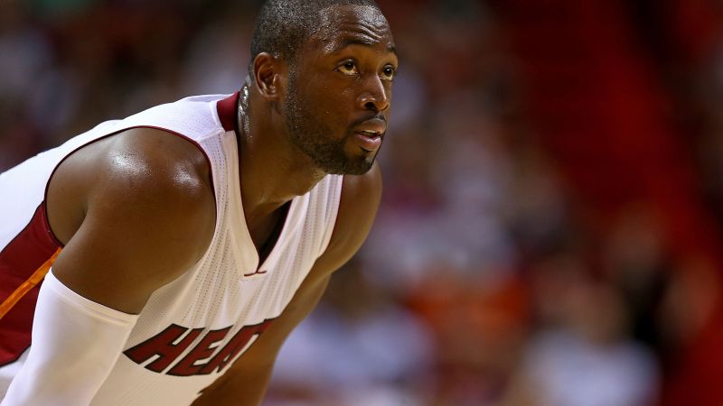 Dwyane Wade, Miami Heat, NBA, basketball, 4K (horizontal)