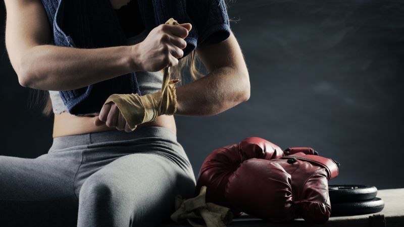 Boxing gloves, boxing, 4K (horizontal)