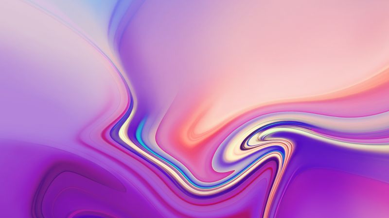 Samsung Galaxy A9, Samsung Galaxy A7, Android 8.0, abstract, colorful, HD (horizontal)