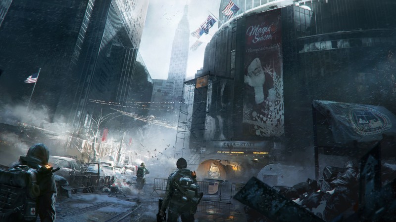 The Division, Tom Clancy’s, game, apocalypse, PS4, xBox One, PC, screenshot, 4k, 5k, 2015 (horizontal)