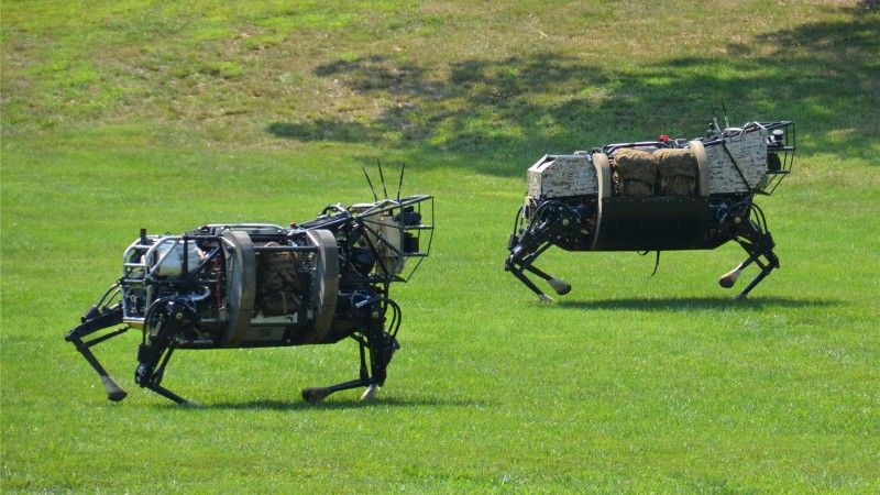 LS3, Cujo, Best Robots of 2015, robotic mule, army, robot, U.S. Army, test, patrol (horizontal)