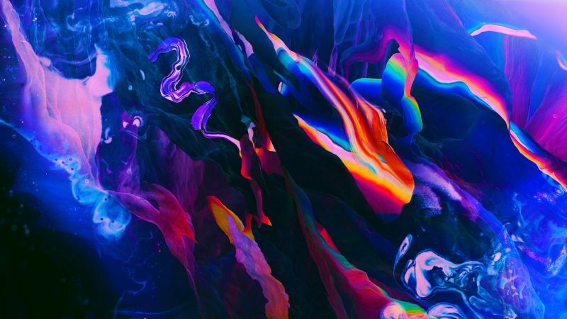 abstract, colorful, 8K (horizontal)