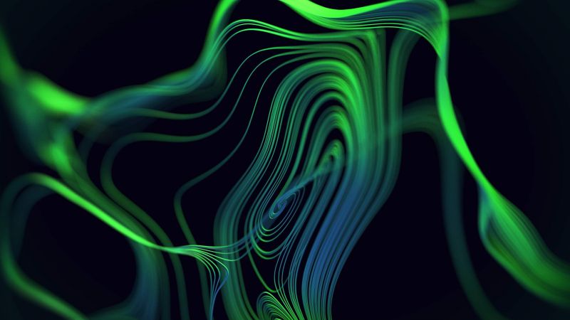 Razer Phone 2, abstract, colorful, HD (horizontal)