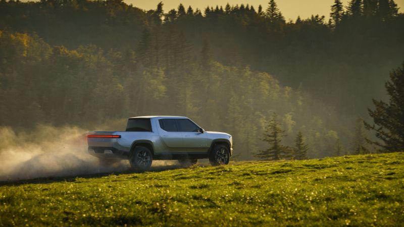 Rivian R1T, SUV, electric cars, 4K (horizontal)