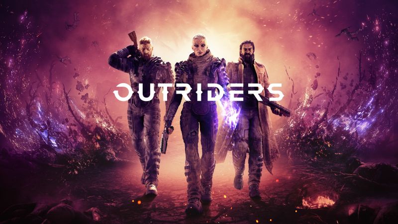 Outriders, E3 2019, poster, 4K (horizontal)