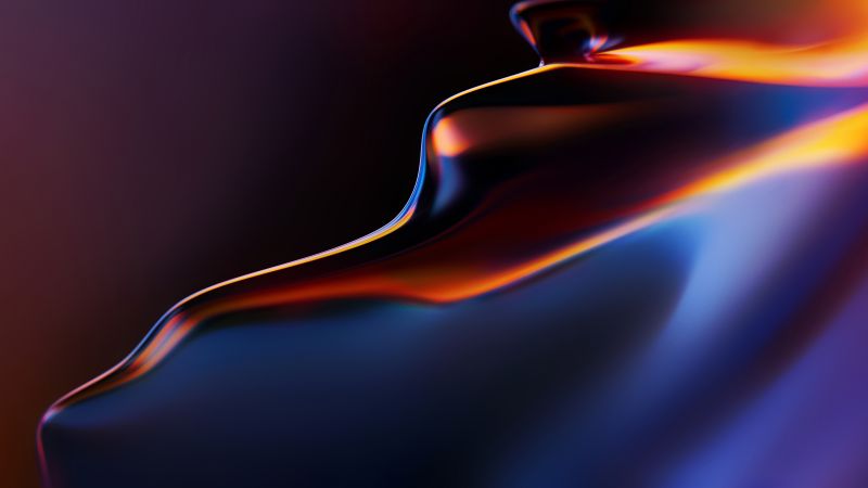 abstract, OnePlus 6T, 4K (horizontal)