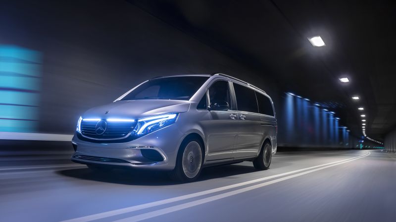 Mercedes-Benz EQV, 2019 cars, electric cars, 5K (horizontal)