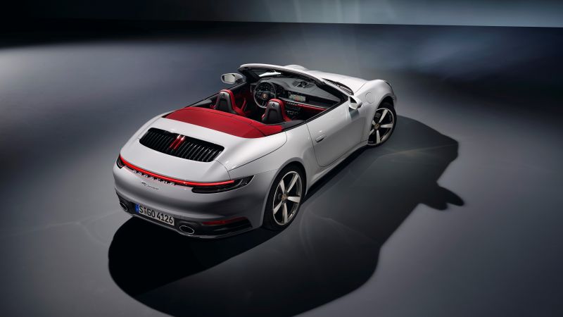 Porsche 911 (922) Carrera Cabriolet, 2020 cars, 5K (horizontal)