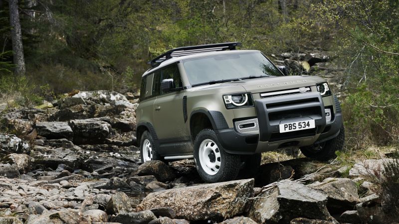 Land Rover Defender 90 D240 SE, Frankfurt Motor Show 2019, SUV, 2020 cars, 4K (horizontal)