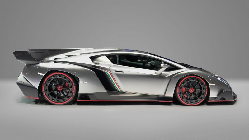 Veneno, 4k, HD wallpaper, Lamborghini, supercar, metallic (horizontal)