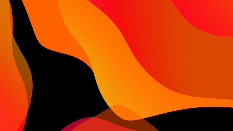 iOS 13, iPadOS, abstract, Apple September 2019 Event, 4K (horizontal)