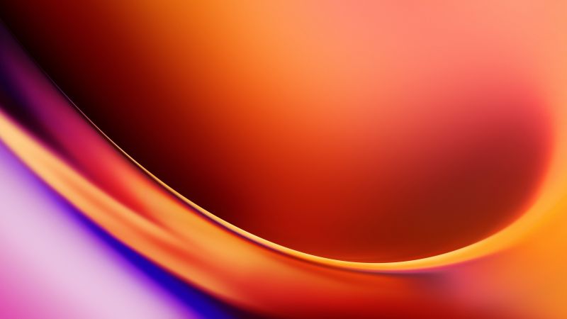 OnePlus 7T, abstract, colorful, 4K (horizontal)