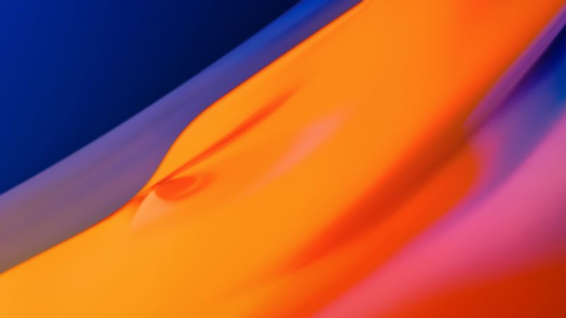 OnePlus TV, abstract, colorful, 4K (horizontal)