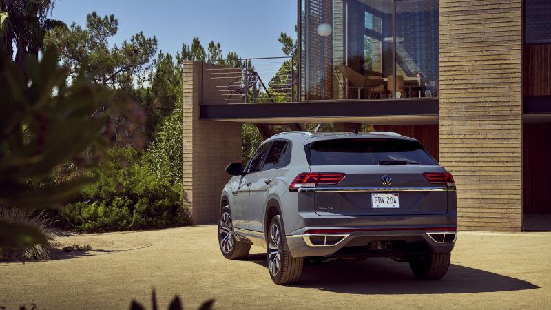 Volkswagen Atlas Cross Sport R-Line, SUV, 2020 Cars, 4K (horizontal)