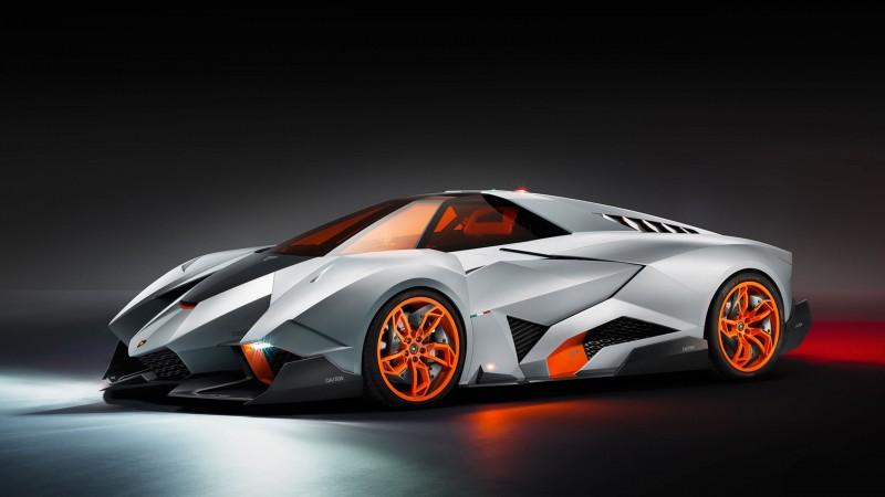 egoista, lamborgini, supercar, gray, matt, orange, concept (horizontal)