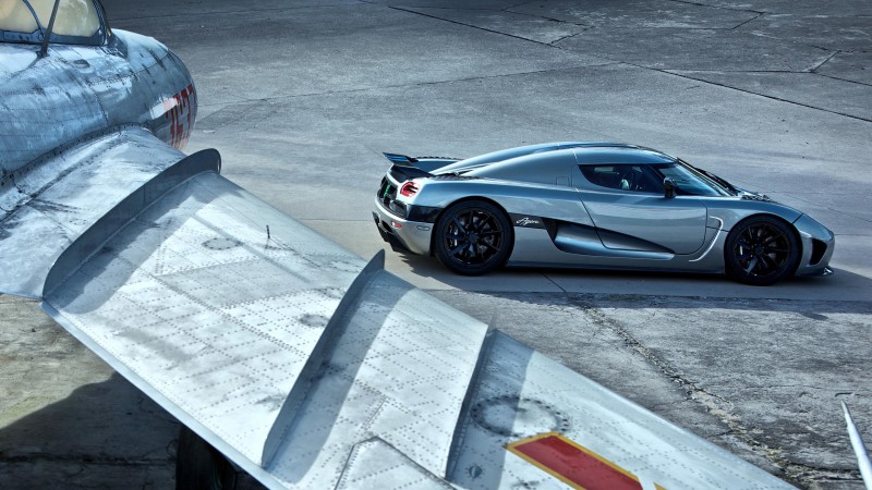 Koenigsegg Agera, supercar, Koenigsegg, sports car, Agera R, 4K, runway, aircraft (horizontal)