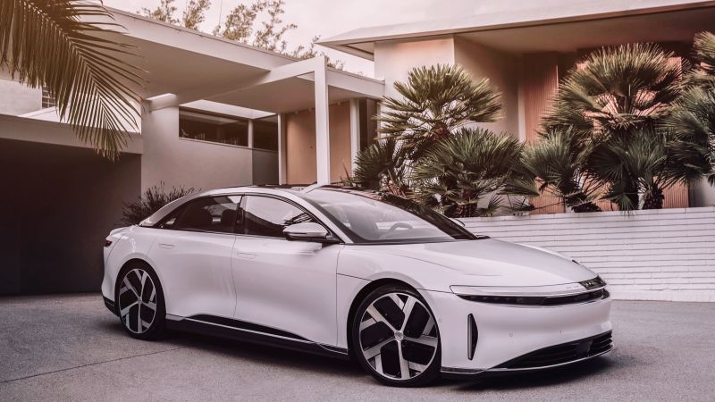 Lucid Air, 2021 cars, luxury cars, electric cars, 5K (horizontal)