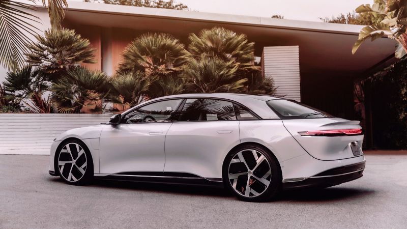 Lucid Air, 2021 cars, luxury cars, electric cars, 5K (horizontal)