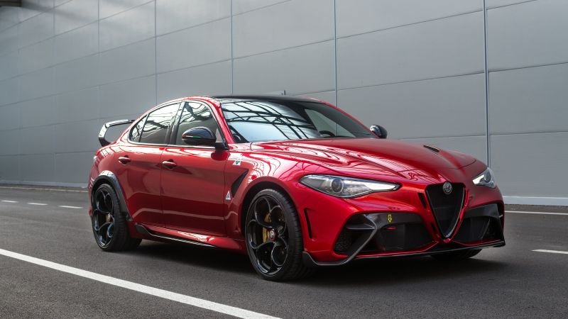 Alfa Romeo Giulia GTAm, 2020 cars, 5K (horizontal)